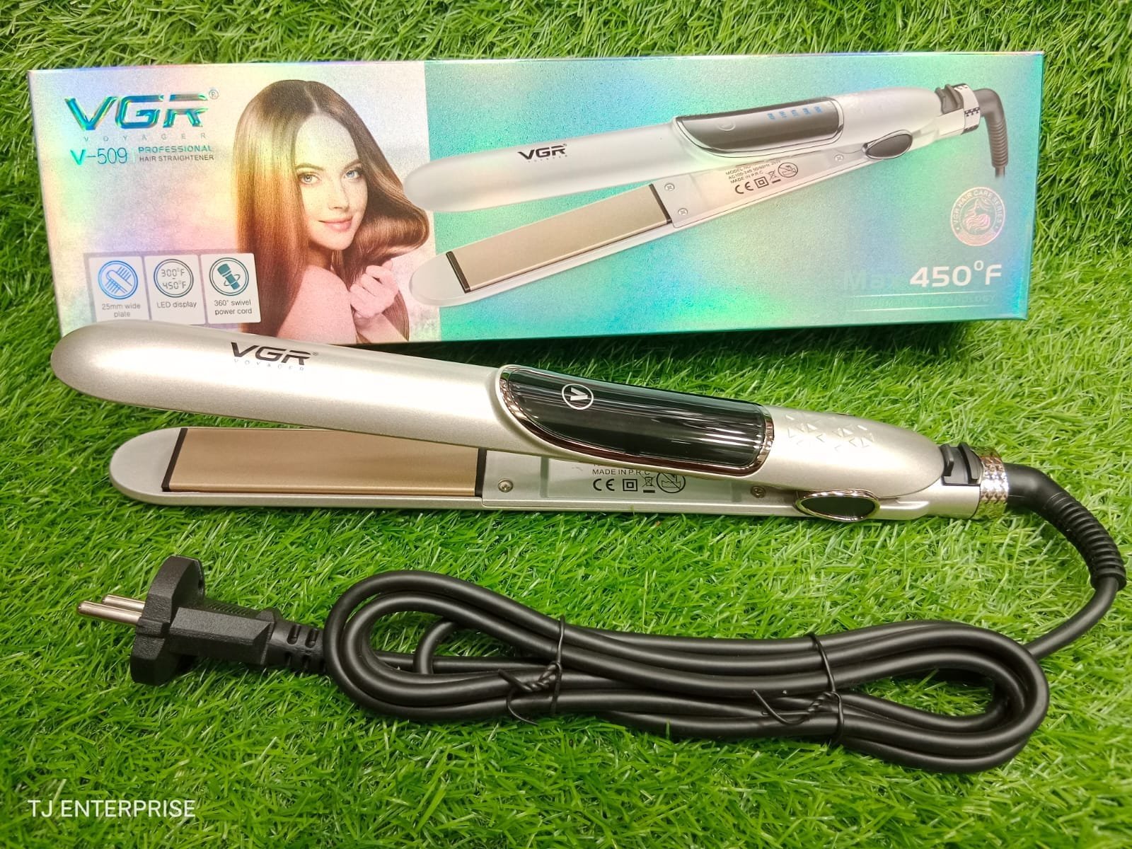 VGR-Professional-Hair-Straightener-Rs-3000.jpg VGR Professional Hair Straightener - Image 1
