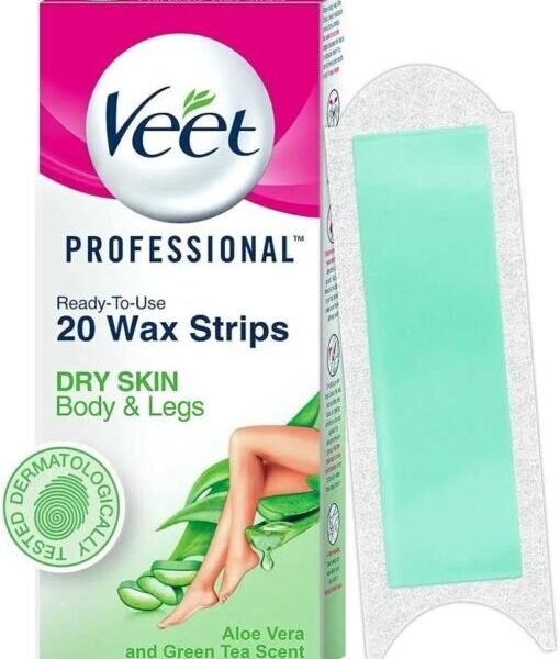 Veet Wax Strips Normal Skin 20 Pack