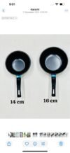 NON STICK TADKA (FRYING) WOK GOOD QUALITY 14 cm - Image 2