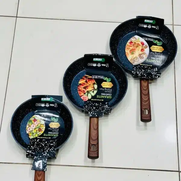 INDUCTION BASE NON STICK GRANITE FRYING PAN PREMIUM QUALITY  24 cm :