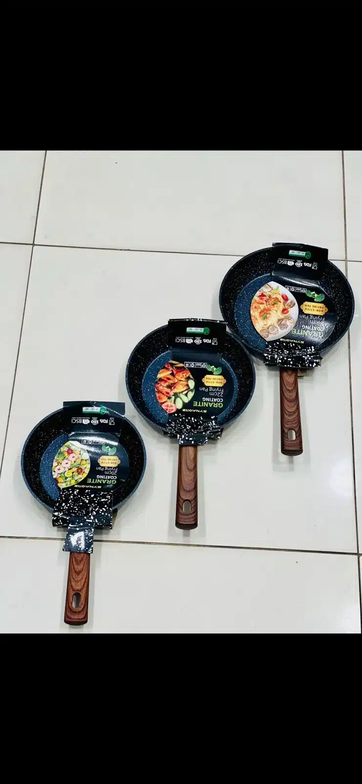 WhatsApp-Image-2025-07-19-at-21.50.41_302de626.webp INDUCTION BASE NON STICK GRANITE FRYING PAN PREMIUM QUALITY 24 cm : - Image 1