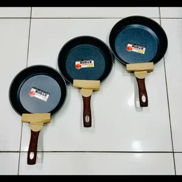 NON STICK GRANITE FRYING PAN HIGH QUALITY : 24 cm :