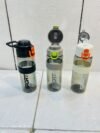 NON BREAKABLE SPORT WATER BOTTLE WITH 2-SIPPER OPTION (800 ML):- each (THREE DIFFERENT COLORS)