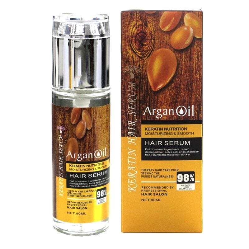 a322ede4-778d-4f60-81bd-9e2895da594a.jpg Keratin Hair Serum Argan Oil Sulfate Free Nutrition Hair Serum - Image 1