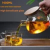 Heat Resistant Glass Teapot   (800 ML) - Image 3