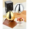 6 pcs Spoon Holder Egg Gold - Image 4