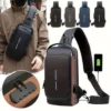 Shoulder Bag With USB Charging Port - Image 4