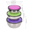 3Pcs Stainless Steel Bowl - Image 3