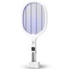 USB Rechargeable 2in1 LED Mosquito Killer Lamp 3500V Electric Flies Swatter Bug Zapper Racket - Image 6