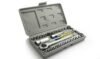 Aiwa Combination Socket Wrench Set Tool Kit  - Silver - Image 2