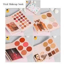 Mocallure Cosmetic Makeup 4in1 Eyeshadow Highlighter Blusher Concealer Makeup Book Palette