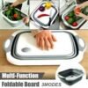 Multi-Function Cutting Board Collapsible