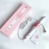 Automatic Pink Hair Curler Spin 360° Rotating Hair Styling Roller - Image 2