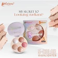 Mielena 5 Color Highlighter Palette