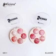 Mielena 5 Color Blusher Palette