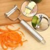 Dual Blade Peeler Stainless Steel - Image 2