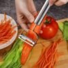 Dual Blade Peeler Stainless Steel
