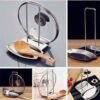 Lid and Spoon Stand Holder Stainless Steel