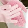 Magic Washing Gloves - Pair Of Silicone Washing Gloves - Image 3