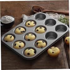 NON STICK CUP CAKE MUFFINS 12 -HOLE :