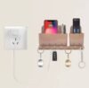 Multipurpose Wall-Mounted Holder Remote Control Stand, Mobile Holder, Keychain Hanging Stand - Image 2
