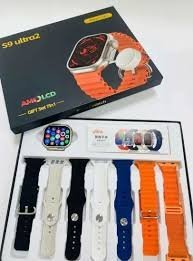 Smart Watch S9 Ultra 2-  7 In 1 Strap New Smart Watch  Full Touch Screen Sport Fitness Bluetooth Call Smartwatch  ✨☑️ (With Box)