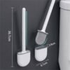 Wall Mounted Silicone Toilet Brush - Image 5