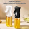 Oil And Vinegar Sprayer Bottle And Spice Seasoning Jar Pack Of 5pcs Set - Image 2