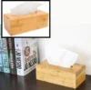 Bamboo Wooden Tissue Storage Box