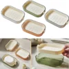 Plastic Double Layer Drain Soap Dish - Image 3