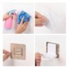 Shampoo & Sanitizer Adhesive Sticky Holder  2 pcs - Image 2