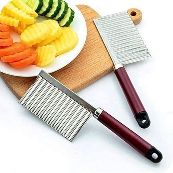 Potato Vegetable Wavy Cutter