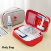 First Aid Medicine Bag, Large Capacity Portable - Image 2