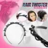 Hair Twister Headband with 8 clips