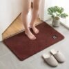 Fluffy Bathroom Mat, Non Slip Plush Carpet Bath Mat