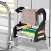 LDurable Stainless Steel Sponge Holder Sturdy Rust Proof Drying Rack Kitchen Organize - Image 4